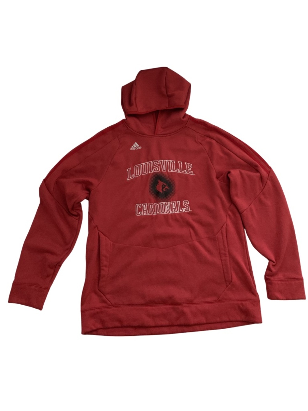 adidas Cardinal Red Louisville Cardinals Hoodie Sweatshirt L Collegiate Gorpcore